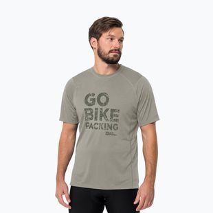 Jack Wolfskin férfi trekking póló Morobbia Vent zöld 1809291