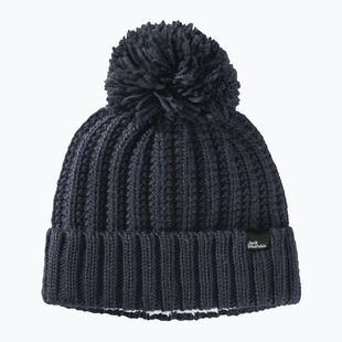 Női téli sapka Jack Wolfskin Highloft Knit éjszakai kék