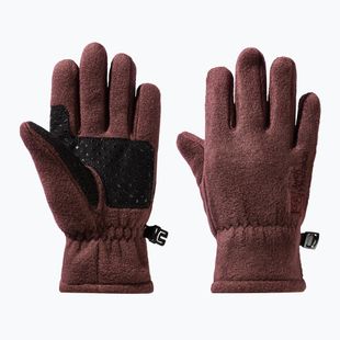 Jack Wolfskin Fleece Glove boysenberry trekking kesztyű