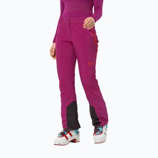 Jack Wolfskin női softshell nadrág Alpspitze Tour új magenta