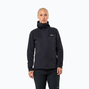 Jack Wolfskin női softshell kabát Andur fekete