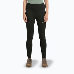 Jack Wolfskin női trekking nadrág Klintal Tights fekete