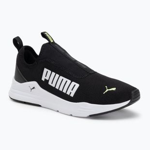 Férfi PUMA Wired Rapid cipő puma fekete / puma fehér / fluo sárga