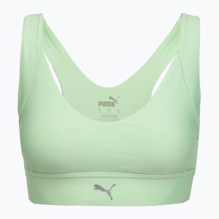 Női futó melltartó Puma High Impact Ultraform Running Bra green/silver