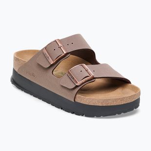Papucsok BIRKENSTOCK Arizona Flex Platform Birko-Flor mocca