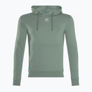 Férfi adidas Essentials + Kenderrel készült pulóver ezüst zöld