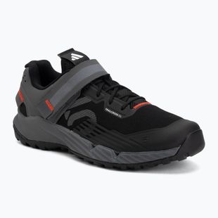 Férfi kerékpáros cipő MTB adidas FIVE TEN Trailcross Clip In core black/grey three/red