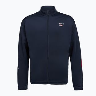 Férfi Reebok Identity Vector Knit kötött pulcsi vecnav/vecred pulóver