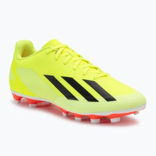 Férfi adidas X Crazyfast Club FxG csapat futballcipő napsárga/magfekete/felhőfehér
