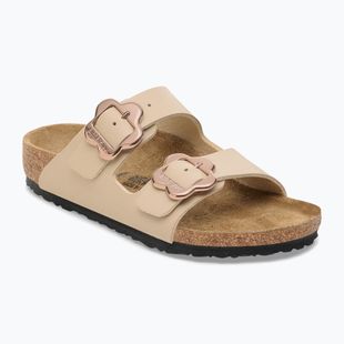 Gyerek papucsok BIRKENSTOCK Arizona Flowers Kids Birko-Flor sandcastle