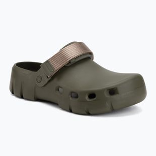 Papucsok BIRKENSTOCK Birki Flow TEX EVA Regular khaki/gray taupe