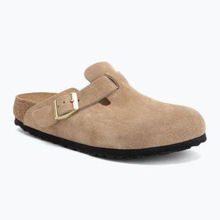 Papucsok BIRKENSTOCK Boston Suede Leather sandcastle