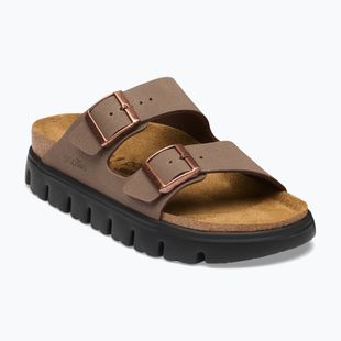 Papucsok BIRKENSTOCK Arizona Chunky Birkibuc mocca