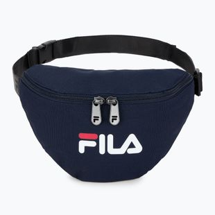 Övtáska FILA Fortaleza Small Street Waist Bag Big Logo black iris