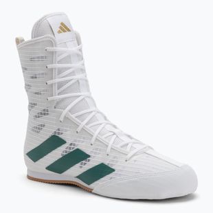 adidas Box Hog 4 felhő fehér/kollegiális zöld/magfekete boksz cipő