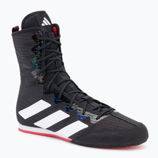 adidas Box Hog 4 core fekete/felhőfehér/tiszta rubin bokszcipő