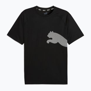 Férfi PUMA Train All Day Big Cat Tee puma fekete