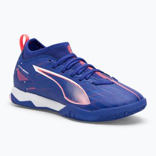 Gyerek focicipő PUMA Ultra 5 Match It + Mid Jr lapis lazuli/puma white/sunset glow
