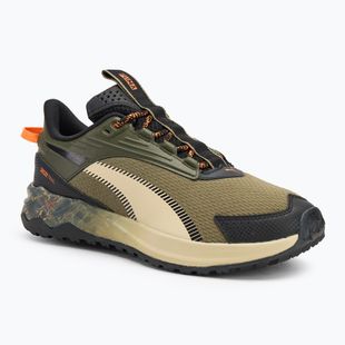 Férfi futócipő PUMA Extend Lite Trail landslide dark olive/puma black