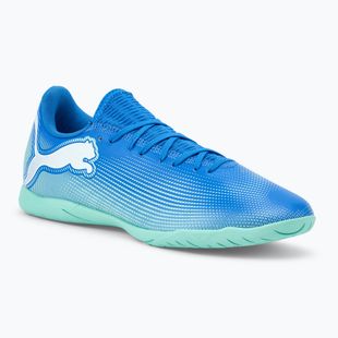 Futballcipő PUMA Future 7 Play It hyperlink blue/mint/puma white