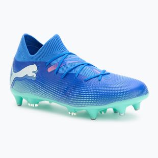 Futballcipő PUMA Future 7 Match MxSG blue mazing/puma white/electric peppermint