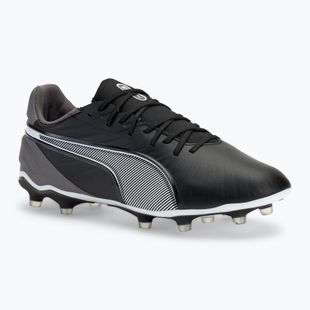PUMA King Match FG/AG labdarúgócipő puma fekete/puma fehér/hideg sötétszürke