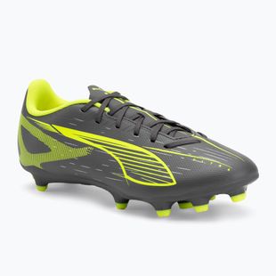 PUMA Ultra 5 Play FG/AG matt öregedő ezüst/sárga riasztás/puma öregedő ezüst futballcipő