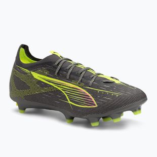 PUMA férfi futballcipő Ultra 5 Pro FG/AG matt öregedő ezüst/sárga riasztás/napszúrás