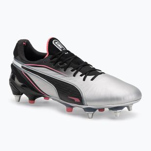 PUMA King Ultimate MxSG férfi futballcipő puma ezüst/puma fekete/sun struck/puma fehér