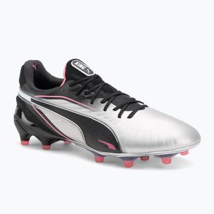 PUMA King Ultimate FG/AG férfi futballcipő puma ezüst/puma fekete/napsütötte/napsütötte/puma fehér