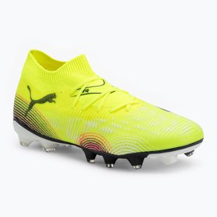 Férfi futballcipő PUMA Future 8 Match FG/AG sárga riasztás/puma fekete/sun struck