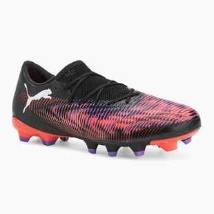 Férfi futballcipő PUMA Future 8 Match Low FG/AG puma fekete/ puma fehér/ izzó vörös