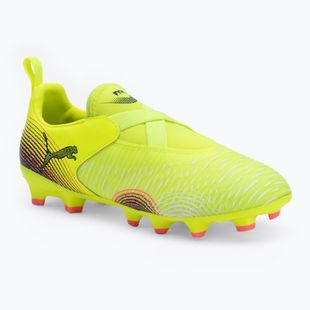 Gyermek futballcipő PUMA Future 8 Match LL FG/AG sárga riasztás/ puma fekete/ sun struck