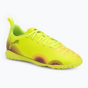 Gyermek futballcipő PUMA Future 8 Play TT sárga riasztás/ puma fekete/ sun struck
