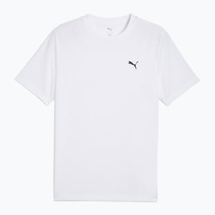 Férfi PUMA ESS Small Logo Poly Tee puma fehér