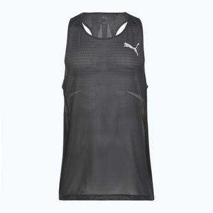 Férfi futópóló PUMA Raceday Ultraspun Singlet puma black
