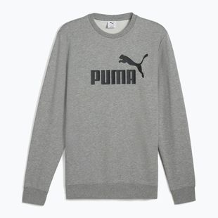 Férfi pulóver PUMA ESS No. 1 Logo Crew TR közepes szürke szürke szőrzet