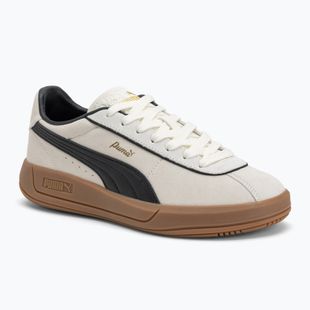 Női PUMA Club Klassika Suede meleg fehér/puma fekete/puma arany cipők