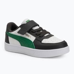 PUMA Caven 2.0 shadow grey/archive green/puma white gyermek cipő