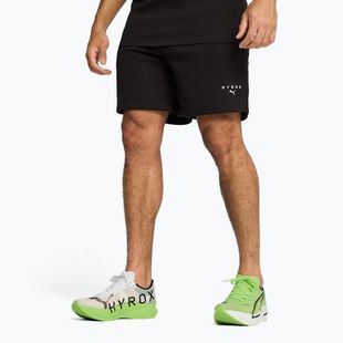 Férfi edzőshort PUMA x HYROX fekete