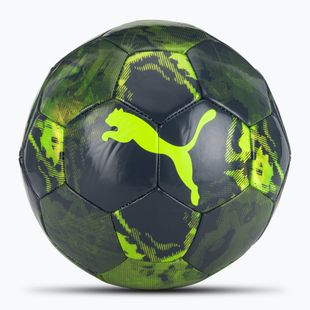 PUMA Cup Football Graphic sárga riasztás/zöld csillogás/galaktikus szürke méret 5