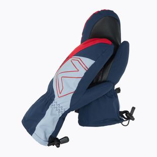 Gyerek síkesztyű ZIENER Lavalino Aquashield AW Mitten dark navy