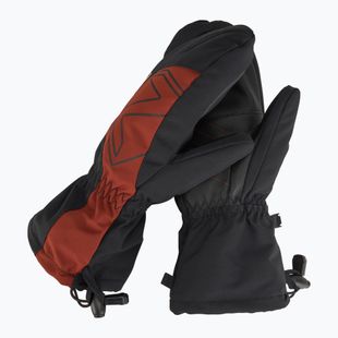 Gyerek síkesztyű ZIENER Lavalino Aquashield AW Mitten woody brown