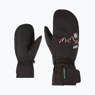 Gyerek síkesztyű ZIENER Laillani Aquashield Mitten black