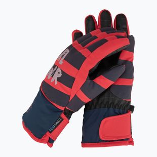 Gyerek síkesztyű ZIENER Liwa Aquashield PR fiery red