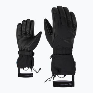Férfi síkesztyűk ZIENER Gaiku-Z Aquashield AW black