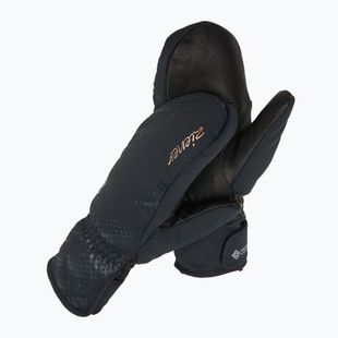 Női síkesztyű ZIENER Karoia WS PR Mitten black/rose metallic