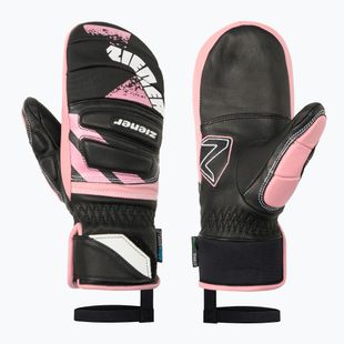 Gyerek síkesztyűk Ziener Lopaki-Z AS PR Mitten black/pink vanilla