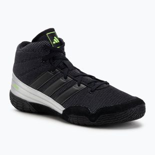 Bokszcipő adidas Speedex Core Black/Lucid Lemon