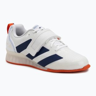 Súlyemelő cipők adidas Adipower Weightlifting III Footwear white/dark blue/royal blue